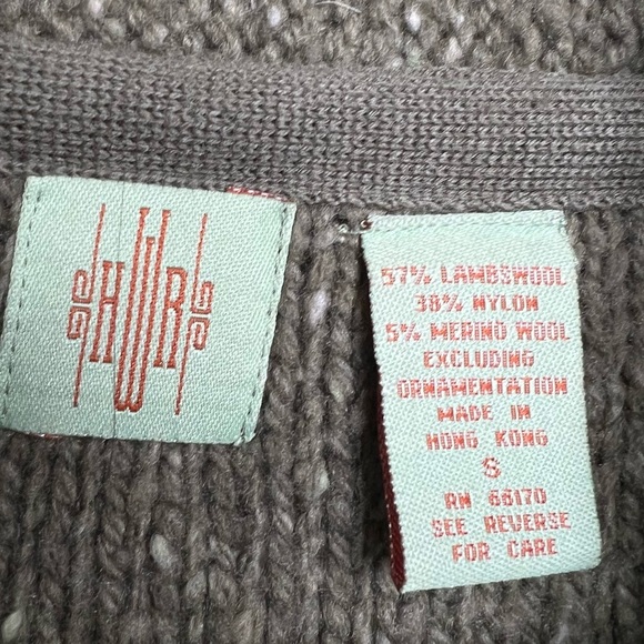 Anthropologie Olive Green Wool Blend Blazer - Picture 4 of 12